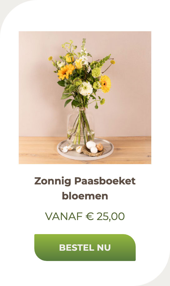 Zonnig Paasboeket bloemen