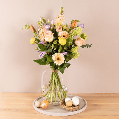Vrolijk Paasboeket bloemen Vrolijk Paasboeket bloemen
