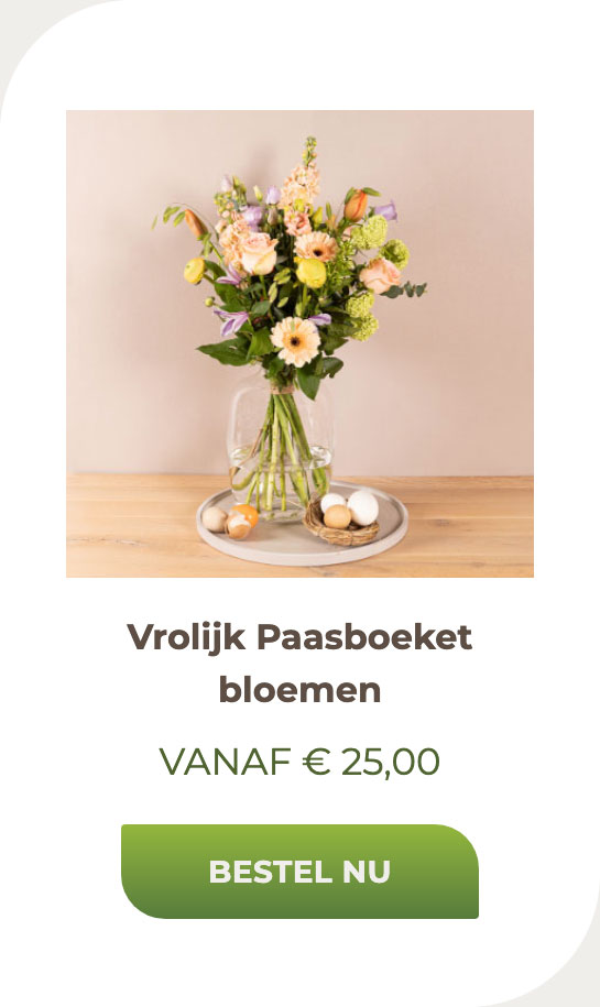 Vrolijk Paasboeket bloemen