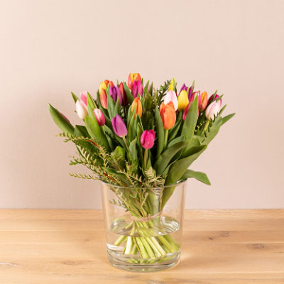 Gemengd tulpenboeket Gemengd tulpenboeket